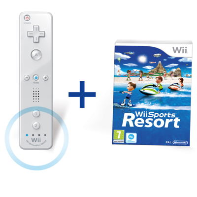 Wii Sports Resort   Remote Plus Wii
